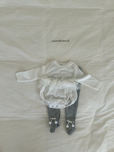 Bloom.b36｜(0m-18m) 蝴蝶緞帶褲襪4