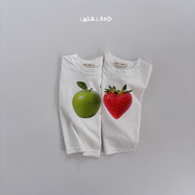lala land78｜(75-120cm) 2色水果印花上衣13
