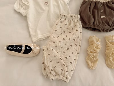 Valubebe 12｜(65-90cm) 夏季壓花褲8