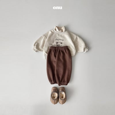 onu 36｜(70cm-115cm) 小熊印花休閒上衣13