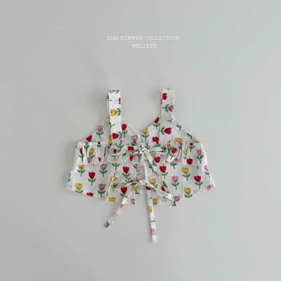 Melikey06｜(75-125cm) 印花綁帶背心4