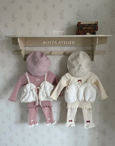 AOSTA09｜(6m-5y) 磨毛蝴蝶捲邊上衣18