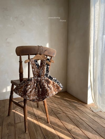 Anne Shirley20｜(3m-22m) 2色雛菊吊帶褲裙10