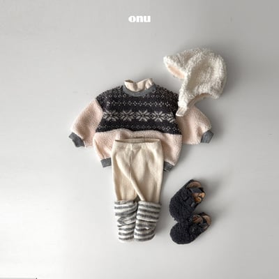 onu 44｜(70cm-115cm) 羅紋合身縮口褲14