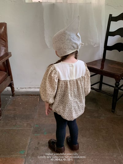 JE555｜(66-90cm) 田園碎花包屁衣22