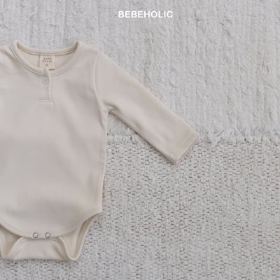 Bebe holic44｜(3m-18m) 基本款素面包屁衣12