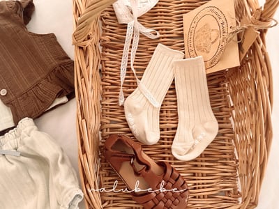 Valubebe 93｜(Free) 長短2款羅紋襪(1套3雙）15