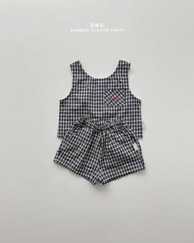 onu44｜(70cm-115cm) 格紋無袖背心13