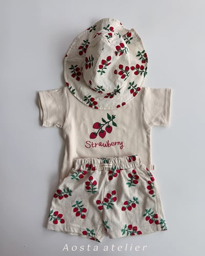 AOSTA41｜(6m-5y) 2款甜美水果插圖上衣15