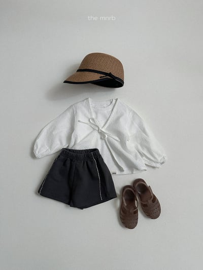 MiniRobe39｜(70-110) 簡約綁帶外套3