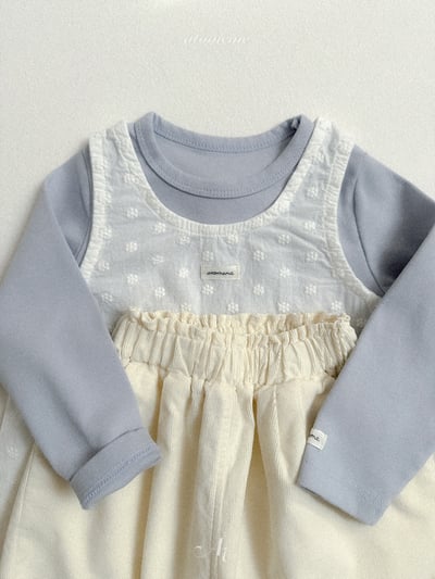 Atomeme05｜(70-110) 花卉壓紋洋裝11