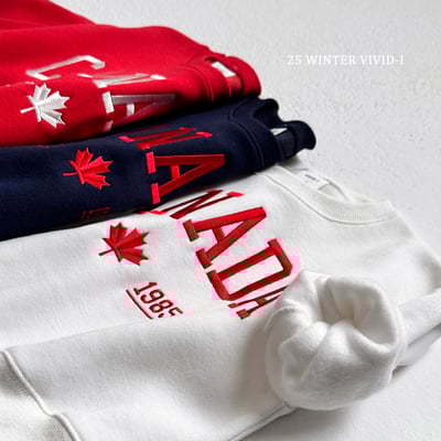 vivid52｜(78cm-125cm) 英字休閒上衣2