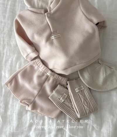 AOSTA71｜(6m-5y) 毛呢小短褲14