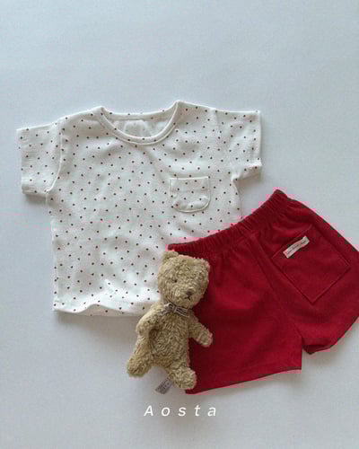 AOSTA54｜(6m-5y) 3款口袋圓領上衣11