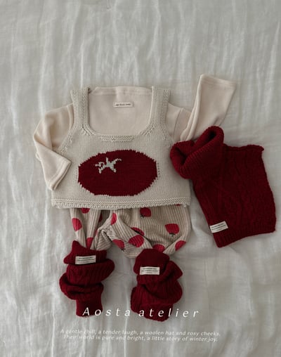 AOSTA17｜(6m-5y) 針織襪套9