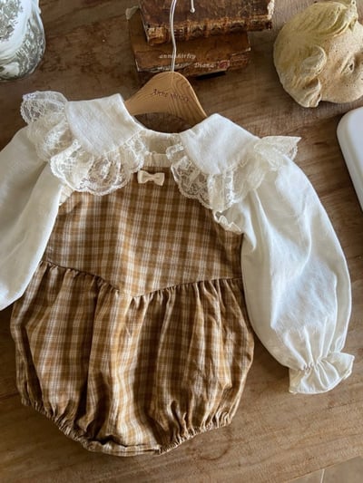 Anne Shirley18｜(1y-5y) 2色蕾絲翻領上衣7