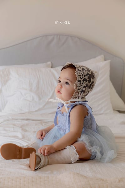 M-KIDS57｜(65-115cm) 無根蕾絲長襪14