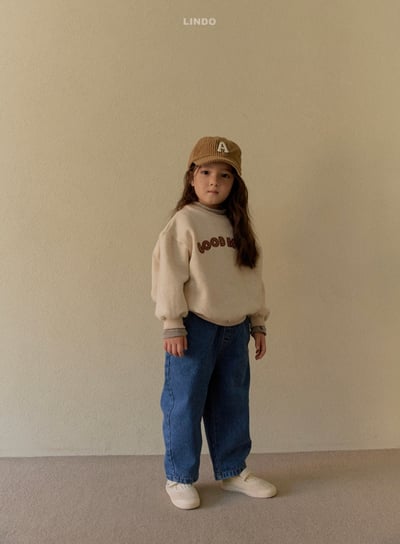 Lindo78｜(80cm-125cm) A字母燈芯絨棒球帽9