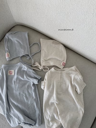 Bloom.b49｜(0m-18m) 莫代爾綁帶帽2