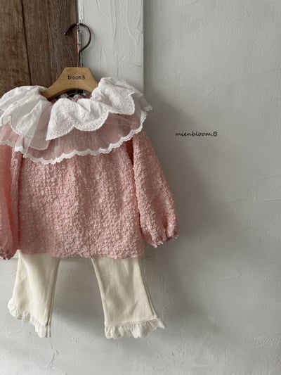 Bloom.b51｜(0m-7y) 蕾絲領印花上衣17