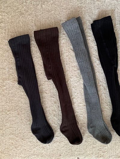 JE666｜(70cm-120cm) 羅紋內搭褲襪21