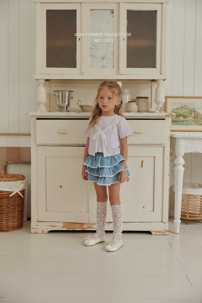 Melikey05｜(75-125cm) 蕾絲無根長襪11