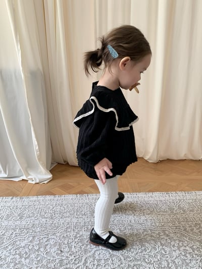 JE621｜(73cm-100cm) 麻花荷葉領套裝14