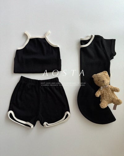 AOSTA49｜(6m-5y) 4款羅紋細肩小可愛20