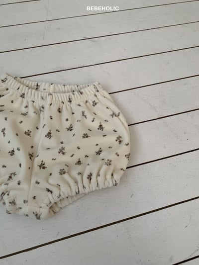 Bebe holic50｜(3m-18m) 蕾絲口袋碎花短褲14