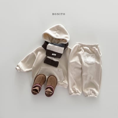 Bonito26｜(75cm-125cm) 休閒連帽上衣束口褲套裝12