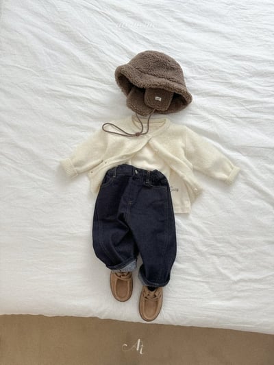 Atomeme44｜(70cm-110cm) 毛毛護耳保暖抽繩帽11