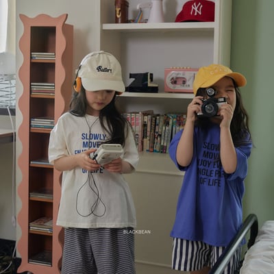 BEAN20｜(65-120cm) 享受生活字母上衣10