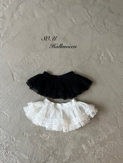 SO.U18｜(Free)  蕾絲小襯裙1