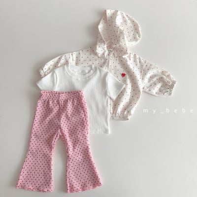 my_bebe21｜(80-120cm) 拉鍊連帽外套褲子套裝15