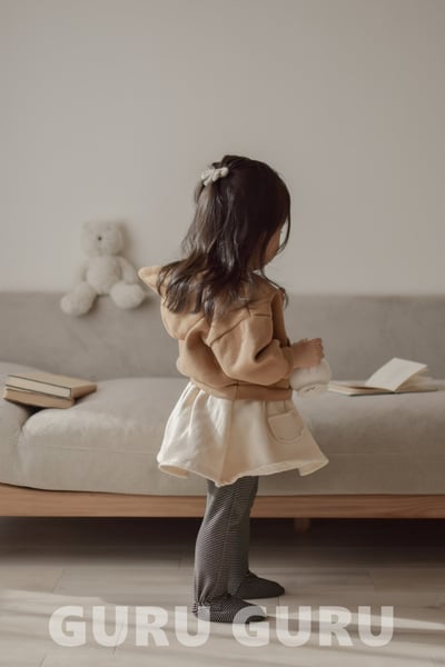 GURU GURU19｜(6m-24m) 2色口袋棉裙5