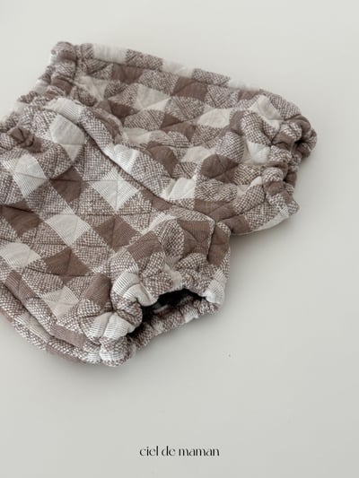 Cieldemaman09｜(6M~24M)  2色格子背心套裝13