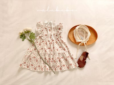 Valubebe 13｜(65-90cm) 荷葉褶邊連身裙7