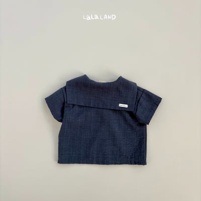 lala land46｜(75-120cm) 2色簡約翻領襯衫24