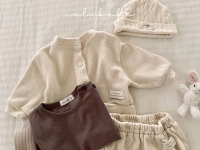 Valubebe25｜(65-80) 華夫格燈籠短褲8