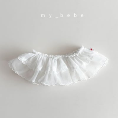 my_bebe25｜(80-120cm) 薄紗雙層裙1
