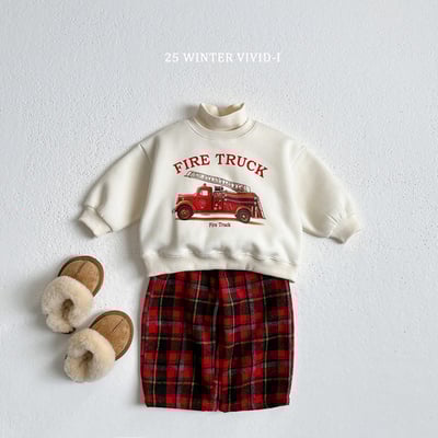 vivid37｜(78cm-125cm) 經典汽車印花休閒上衣11