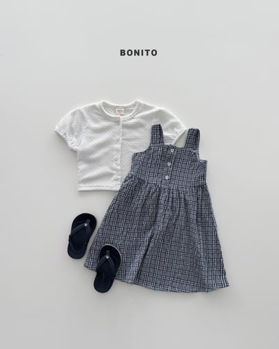 Bonito17｜(75cm-125cm) 3色愛心鈕釦開衫上衣16