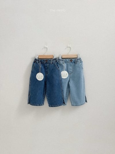 MiniRobe25｜(70-110) 開衩牛仔褲1