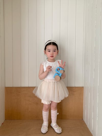 JE57｜(66-90cm) 3色 蕾絲無根襪5