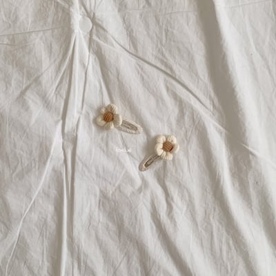 Fondue 46｜(Free)  花花髮夾5