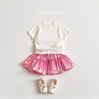 vivid86｜(78cm-125cm) 3款極光亮面蛋糕裙3