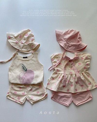 AOSTA34｜(6m-5y) 2款針織水果背心19