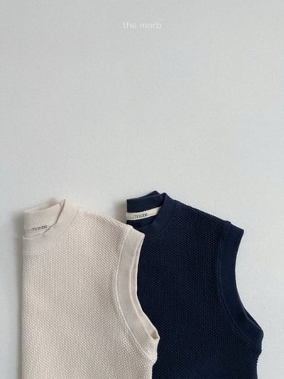 MiniRobe48｜(70-110) 壓紋設計背心15