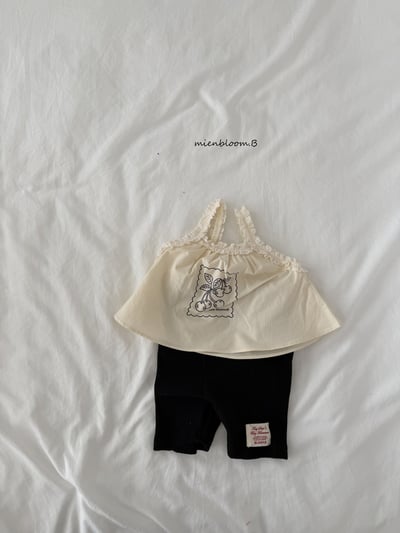 Bloom.b32｜(55cm-118cm) 蕾絲花邊櫻桃背心8