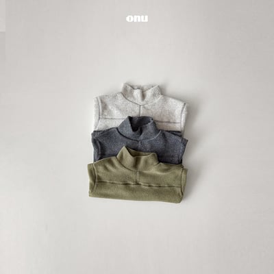 onu 41｜(70cm-115cm) 抓絨中領上衣13